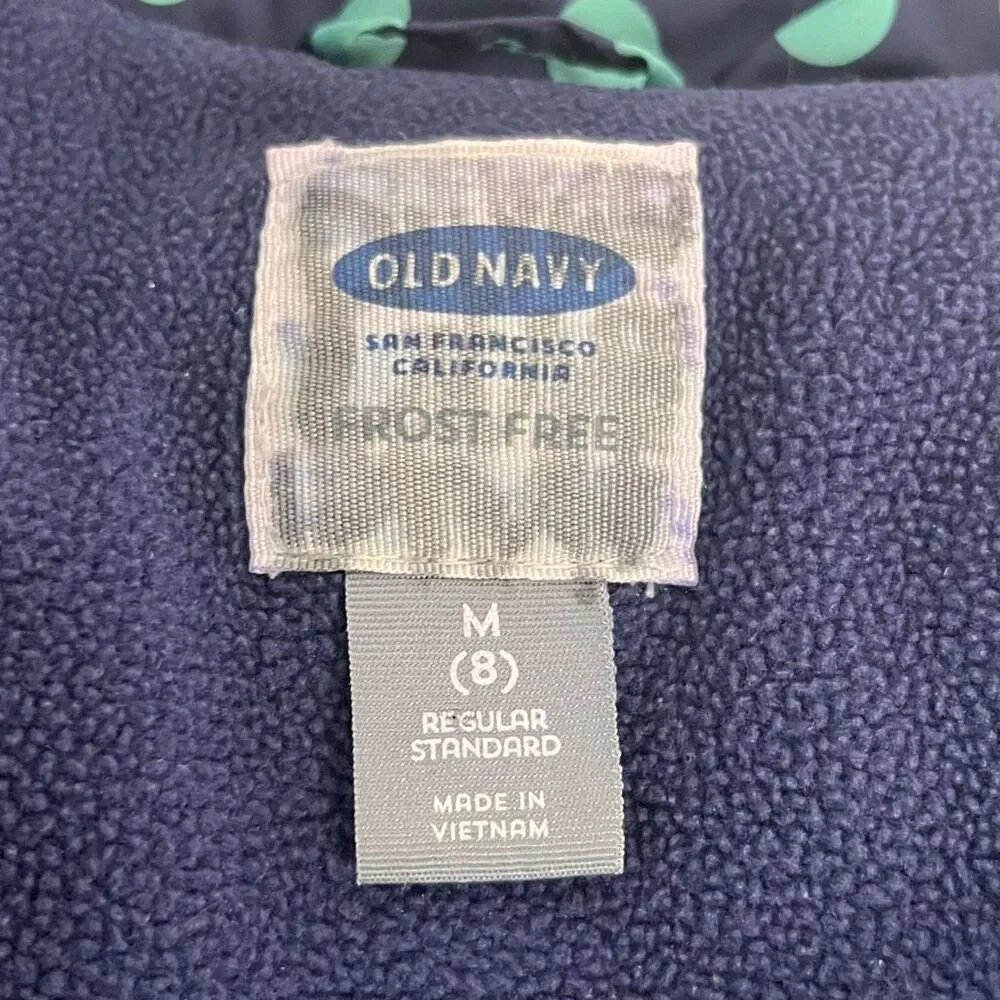 Old Navy Frost-Free Puffer Vest   Girls Size M (8)